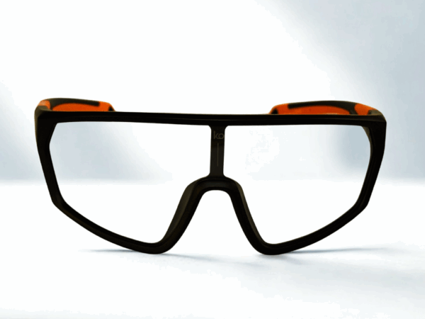kommit® T-VISION - Kinder Sportbrille mit Klarglas (Größe S) – Bild 3