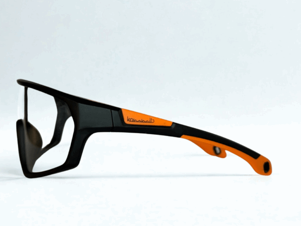 kommit® T-VISION - Kinder Sportbrille mit Klarglas (Größe S) – Bild 5