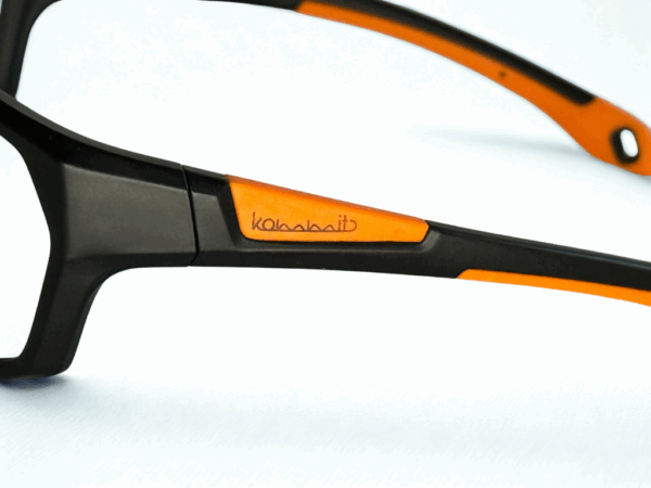 kommit® T-VISION - Kinder Sportbrille mit Klarglas (Größe S) – Bild 8