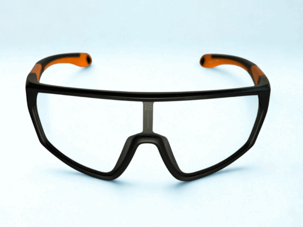 kommit® T-VISION - Kinder Sportbrille mit Klarglas (Größe S) – Bild 9